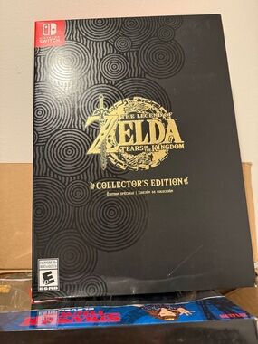 The legend of Zelda Tears of the Kingdom collectors addition for Nintendo Switch
